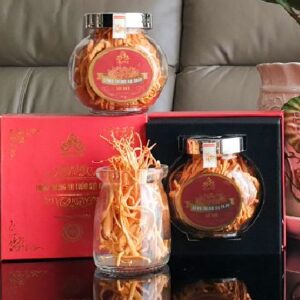 Hộp quà tặng Đông trùng hạ thảo sấy thăng hoa 20g – Hoa thổ